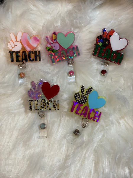 Teachers’ Badge Reels